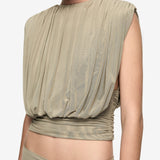 Bec + Bridge Oria Drape Top | Light Taupe (PRE-ORDER)