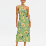 Eve One Shoulder Midi Dress