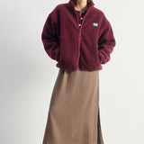 American Vintage Women's Jacket Hoktown | Burgundy Melange