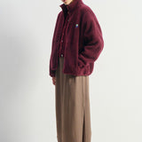 American Vintage Women's Jacket Hoktown | Burgundy Melange