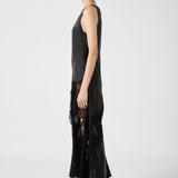 Third Form Visions Lace Frill Dress | Ebony (PRE-ORDER)