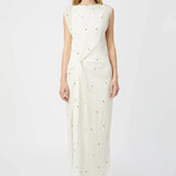 Camilla and Marc Loren Twisted Midi Dress | Lemon Milk