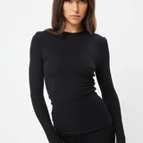 Mossman Brooklyn Top | Black