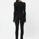 Mossman Brooklyn Top | Black