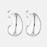 Porter Baby Blob Earrings | Silver