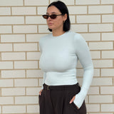 Mossman Brooklyn Top | Ice Blue (EXCLUSIVE)