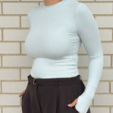 Mossman Brooklyn Top | Ice Blue (EXCLUSIVE)