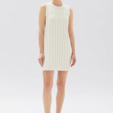 Assembly Label Alana Knit Rib Mini Dress | Antique White
