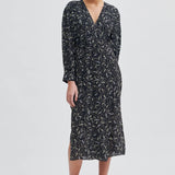 Second Female Tour Wrap Dress | Black