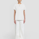Viktoria & Woods Cut Out Tee | Ivory