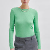 Second Female Matima O Neck Tee | Shamrock