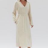 Assembly Label Morgan Long Sleeve Dress | Cream