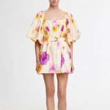Acler Highgate Mini Dress | Almond Poppy