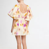 Acler Highgate Mini Dress | Almond Poppy