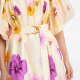 Acler Highgate Mini Dress | Almond Poppy