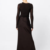 Mossman Punctured Top | Chocolate