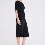 Jac + Jack Foldover Top | Black