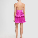 Acler Griffith Mini Dress | Fuchsia