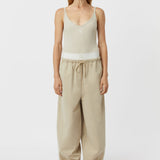 Camilla and Marc Nora Rib Bodysuit | Taupe Marle