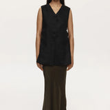 Marle Theo Vest | Black