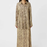 Camilla and Marc Barbican Shirt | Snake Print