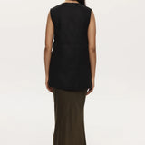 Marle Theo Vest | Black