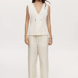 Marle Kaia Vest | Buttercream