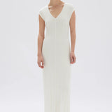 Assembly Label Lottie Knit Midi Dress | Cream