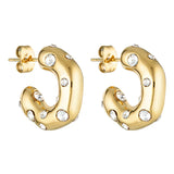Porter Mali Hoops | Clear