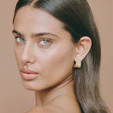 Porter Turtle Earrings | Gold