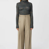 Camilla and Marc Raina Top | Forest Green