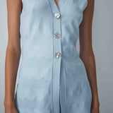 Viktoria & Woods Yarra Vest | Sterling Blue