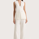 Faithfull Lulea Wrap Vest | White