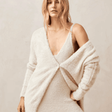 Alohas Dua Tricot Cardigan | Ecru