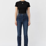 Camilla and Marc Nora Fitted Tee | Black