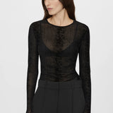 Camilla and Marc Figue Long Sleeve Top | Slate