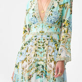 Camilla Kimono Sleeve Dress With Shirring Detail | Venus On A Vespa