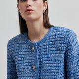 Second Female Grenada Knit Cardigan | Grenada Sky