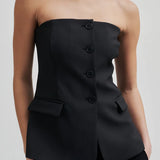 Second Female Philadelphia Top | Black