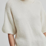 Second Female Wanda Knit O-Neck | Dark Chalk