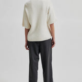 Second Female Wanda Knit O-Neck | Dark Chalk