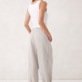 Ceres Life Barrel Leg Track Pant | Grey
