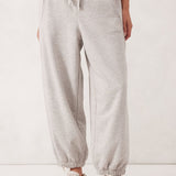 Ceres Life Barrel Leg Track Pant | Grey