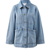 Ceres Life Ava Chore Jacket  | Vintage Blue