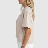 ORTC Eva Oversized Logo T Shirt | Bone