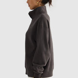ORTC Ava Quarter Zip | Washed Black