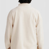 ORTC Unisex Sherpa Fleece Quarter Zip | Natural