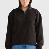 ORTC Sherpa Fleece Quarter Zip | Carob