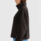 ORTC Sherpa Fleece Quarter Zip | Carob