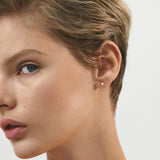 Saint Valentine True Love Flat-back Studs | Gold